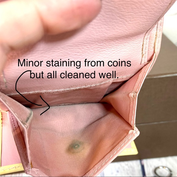 Christian Dior Pink Trotteur wallet with bag charm keychain - Picture 4 of 15